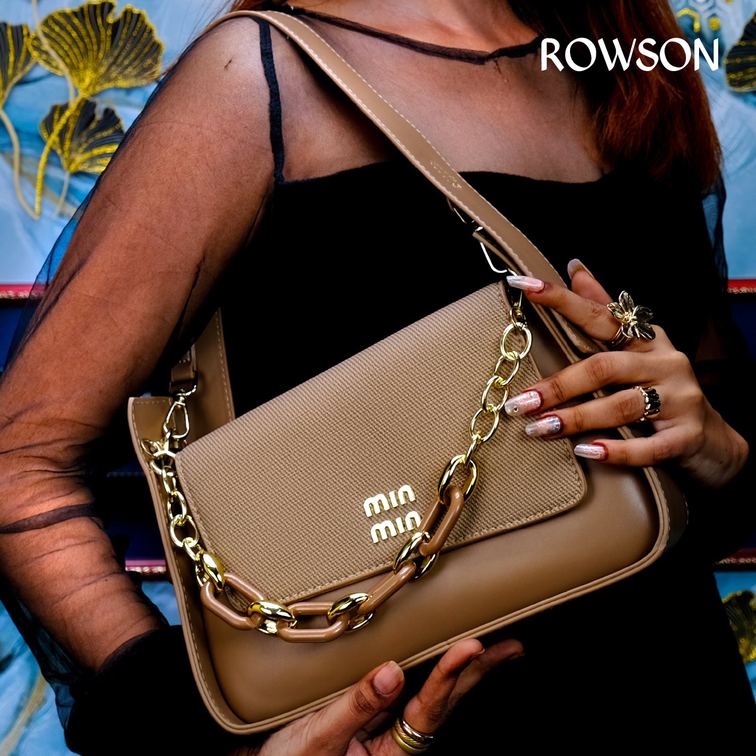 Caramel Charm Shoulder Bag 8